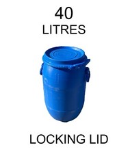 40 Ltr litres Plastic Barrel