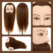 14" Barber Training Head 100%