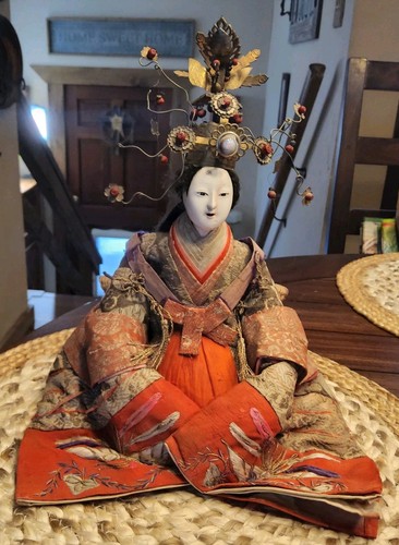 Antique japanese hina ningyo - antique,