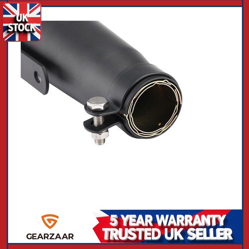 Exhaust silencer tip 51mm - silencer, 38-51mm
