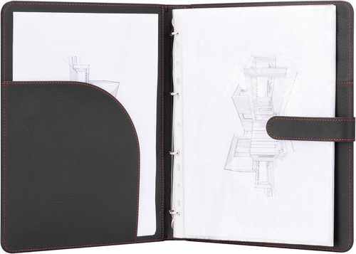 Leather portfolio - h&s,