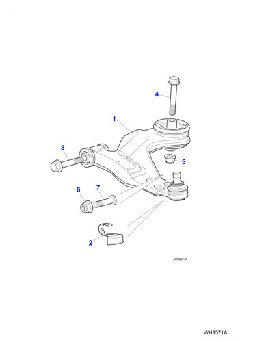 Jaguar genuine bolt screw - genuine,
