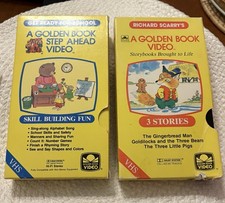 A Golden Book Video VHS Tapes
