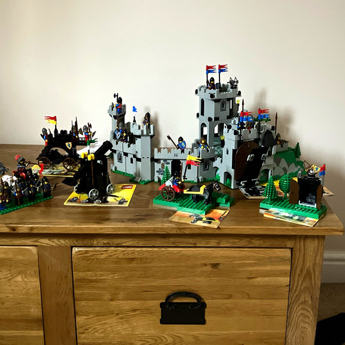 Lego castle knights build - lego,