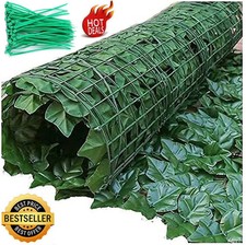 3m 6m Artificial Ivy Fence
