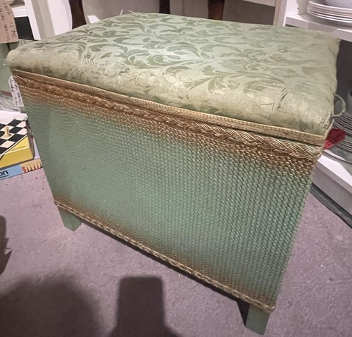 Lloyd loom ottoman original - loom,