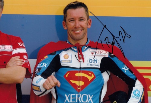 Troy bayliss hand signed 12x8 - troy,