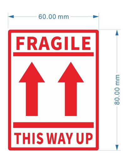 Fragile this way parcel - fragile,
