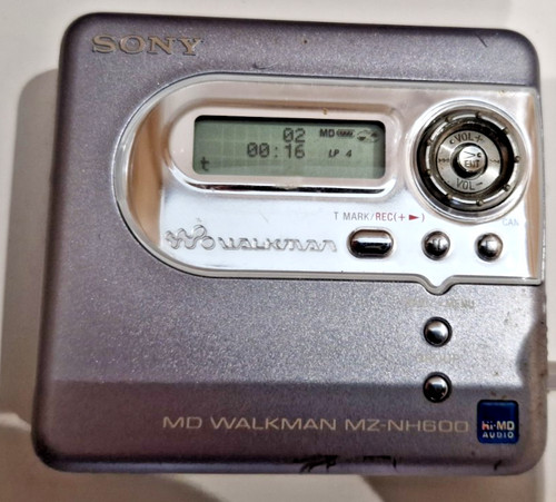 Sony walkman nh600 - md, mz-nh600