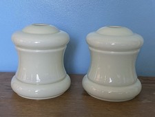 A Pair of 1930s Art Deco Milk