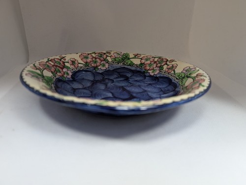 Vintage maling clematis bowl - vintage,