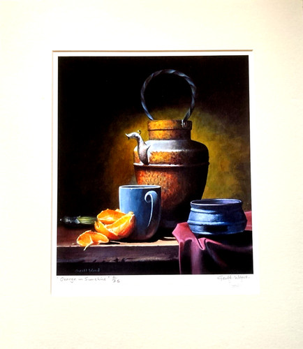 Still life orange sunshine - in,