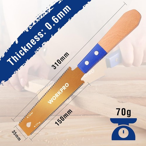 Workpro japanese pull saw - pull,