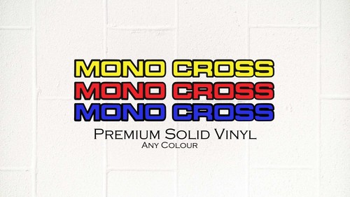 Monocross swingarm decal - monocross,