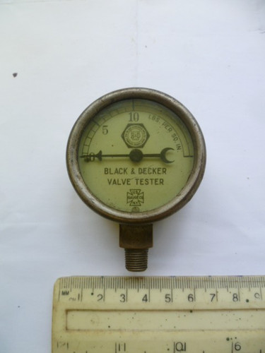Vintage black decker valve - black,