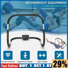 Abdominal Trainer Crunch Roller Sit Up Ab Exercise Machine Home Gym Abs Work Out
