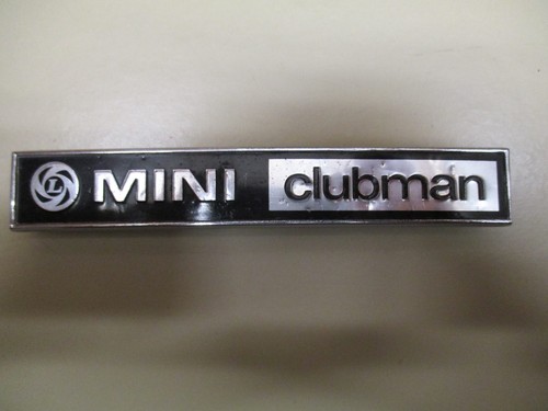 Mini clubman badge - mini, czh