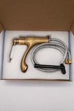 Brushed Brass Kitchen Mixer