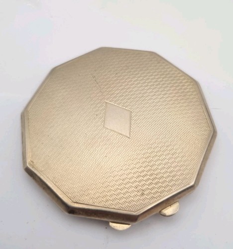 Antique powder compact solid - antique,