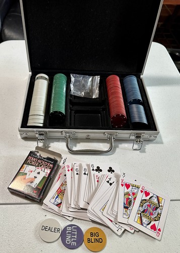 Texas hold poker set w - poker,