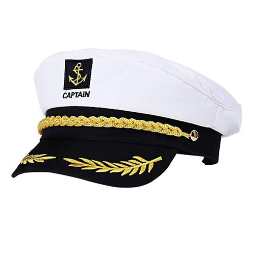 Navy captain hat skipper - captain, yacht