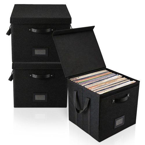 3pcs vinyl record storage - 13",