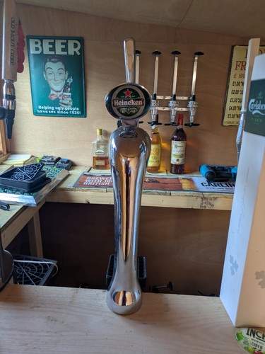 Heineken beer pump full bar - heineken,