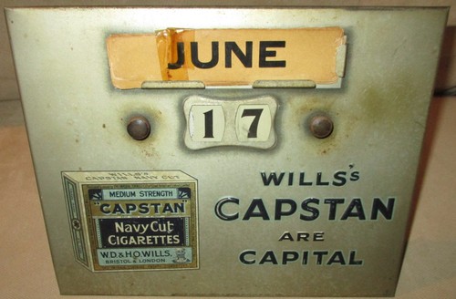 Vintage 1940s wills capstan - wills's,
