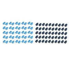 50Pcs Electric Fence Insulator High Voltage Grid Square Tube Pole Insulator