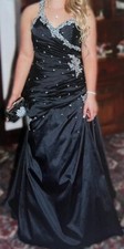 Mori Lee Paparazzi Prom Dress Black Size 10