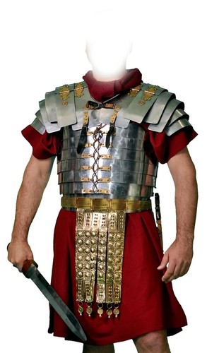 Chest armor roman belt pate - chest,