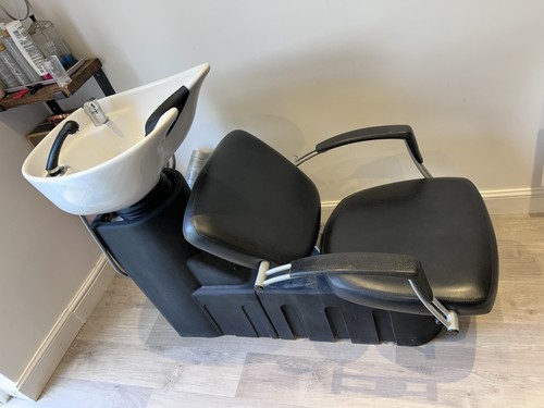 Salon chair backwash unit - chair,