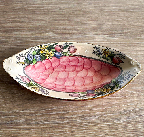 Maling england oval ceramic - maling,