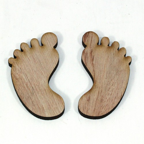 Baby babies feet laser cut - baby,