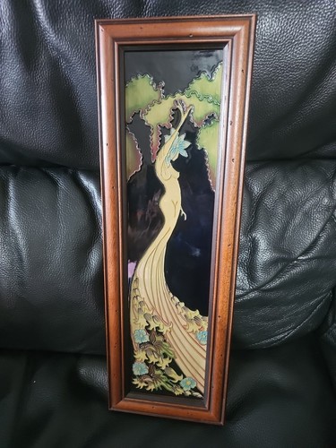 Moorcroft wood nymph plaque - moorcroft,
