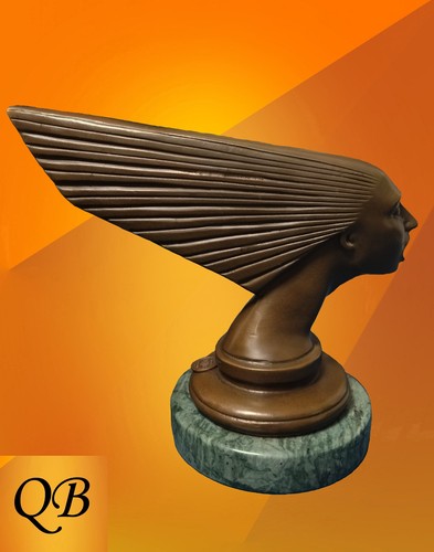 Art deco bronze figurine - art,