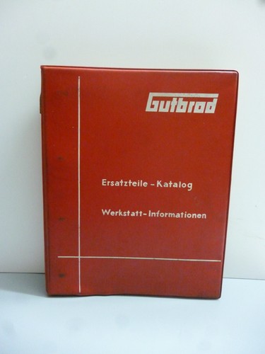 Gutbrod original catalogue - original,