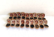 Vintage Wooden Litchi Fruit Hidden Moving Boy Inside Scary 18 Pcs Kid Prop Toy47