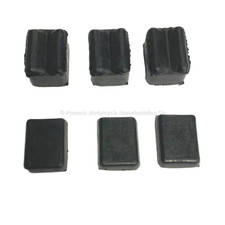 NORTON COMMANDO REAR WHEEL CUSH DRIVE BLOCK RUBBERS (SET OF 6)