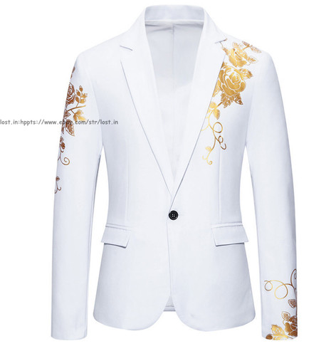 Men tuxedo jacket - men's, button