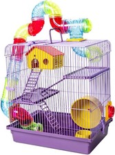Hamster Cage with Tubes &