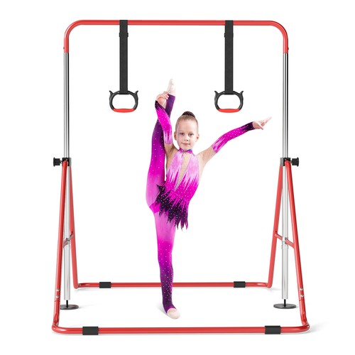 Gymax expandable gymnastic bar - gymnastic,