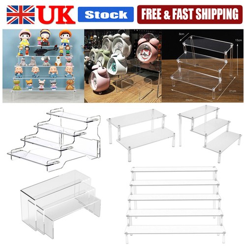 Acrylic riser display shelf - display,