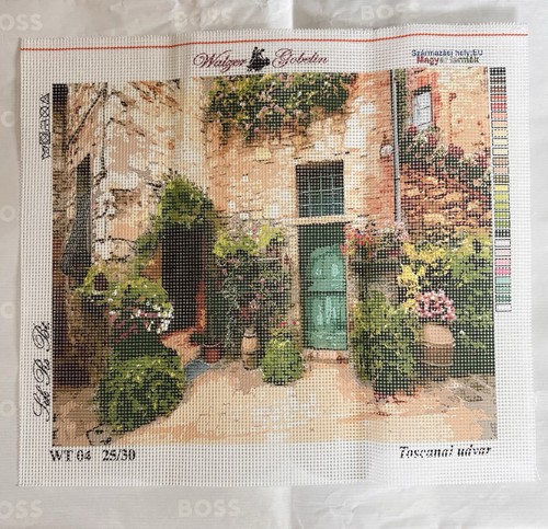 Gobelin needlepoint printed - gobelin,