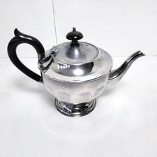 Sheffield Six Cups Silver Plated Teapot Art Deco Style EPNS Vintage