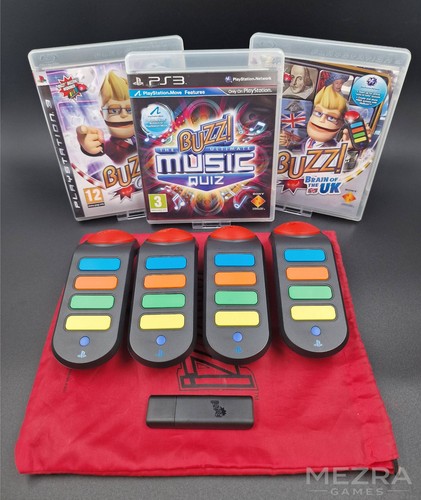 Buzz ps3 playstation 4x - buzz!,