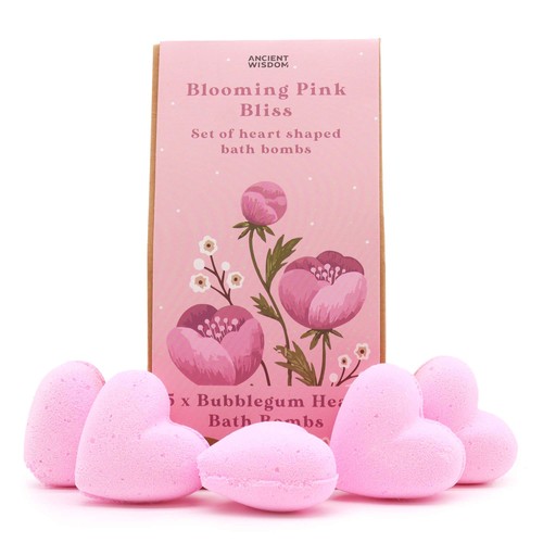 Blooming pink bliss heart bath - blooming,