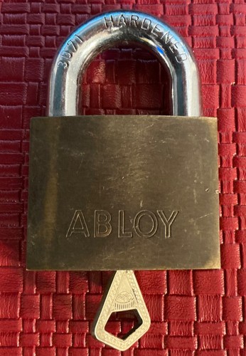 Abloy 3071 padlock working - abloy, &