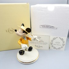 Lenox Disney Figurine 784273 Nifty Nineties Mickey Boxed With COA Perfect