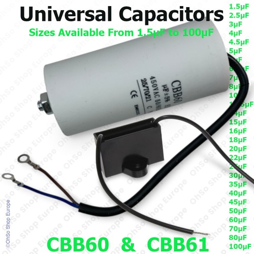 Capacitor motor start run - capacitor,
